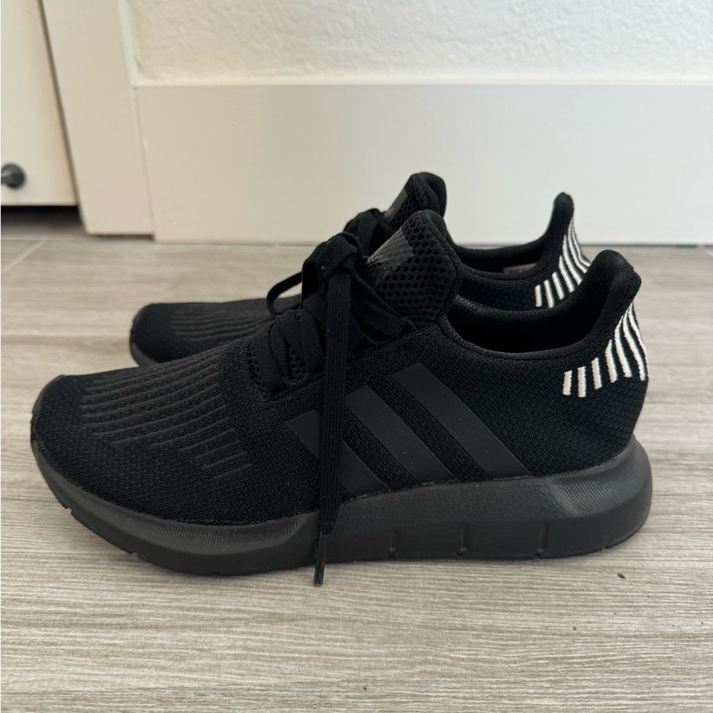Adidas Sneakers - All Black, Size 7.5 (Women)